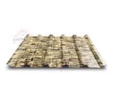 Профнастил МП35-0.5, Ширина-1035, ECOSTEEL Песчаник