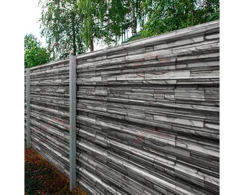 Профнастил НС35-0.5, Ширина-1000, ECOSTEEL Белый Плитняк Профнастил НС35-0.5, Ширина-1000, ECOSTEEL Белый Плитняк