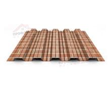 Профнастил НС35-0.5, Ширина-1000, ECOSTEEL Кирпичная Кладка Профнастил НС35-0.5, Ширина-1000, ECOSTEEL Кирпичная Кладка