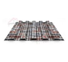 Профнастил НС35-0.5, Ширина-1000, ECOSTEEL Кварцевый Сланец