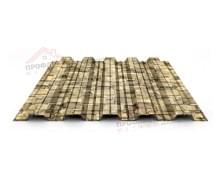 Профнастил НС35-0.5, Ширина-1000, ECOSTEEL Песчаник