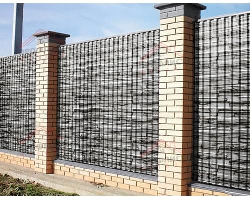 Профнастил C21-0.5, Ширина-1000, ECOSTEEL Белый Плитняк