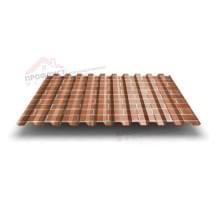 Профнастил C21-0.5, Ширина-1000, ECOSTEEL Кирпич