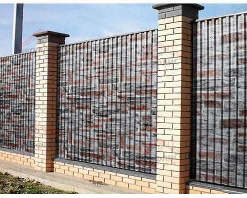 Профнастил C21-0.5, Ширина-1000, ECOSTEEL Кварцевый Сланец