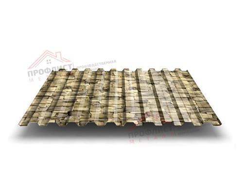 Профнастил C21-0.5, Ширина-1000, ECOSTEEL Песчаник