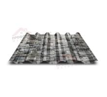 Профнастил С44-1000-0.5 ECOSTEEL БелыйКамень