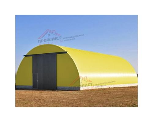 Профнастил МП10ПГ-0.5, Ширина-1100, Norman RAL1018
