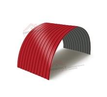 Профнастил МП10ПГ-0.5, Ширина-1100, Norman RAL3020