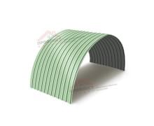 Профнастил МП10ПГ-0.5, Ширина-1100, Norman RAL6019