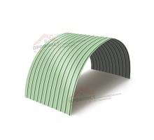 Профнастил МП10ПГ-0.5, Ширина-1100, Norman RAL6019