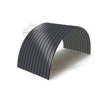 Профнастил МП10ПГ-0.5, Ширина-1100, Norman RAL7024