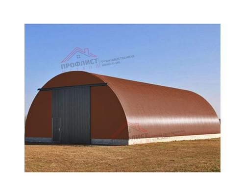 Профнастил МП10ПГ-0.5, Ширина-1100, Norman RAL8004