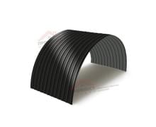 Профнастил МП10ПГ-0.5, Ширина-1100, PURMAN RAL9005