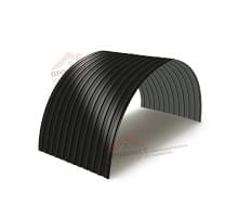 Профнастил МП10ПГ-0.5, Ширина-1100, PURMAN RAL9005