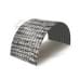 Профнастил МП10ПГ-0.5, Ширина-1100, ECOSTEEL Белый Плитняк