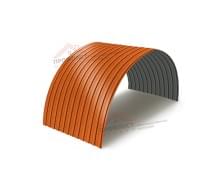 Профнастил МП10ПГ-0.5, Ширина-1100, AGNETA Copper/Copper