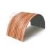Профнастил МП10ПГ-0.5, Ширина-1100, ECOSTEEL_T Кедр
