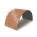 Профнастил МП10ПГ-0.5, Ширина-1100, ECOSTEEL Кирпичная Кладка
