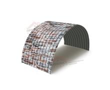 Профнастил МП10ПГ-0.5, Ширина-1100, ECOSTEEL Кварцевый сланец