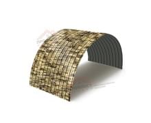 Профнастил МП10ПГ-0.5, Ширина-1100, ECOSTEEL Песчаник