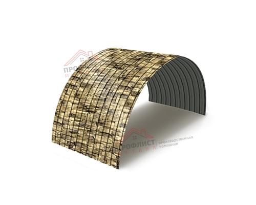 Профнастил МП10ПГ-0.5, Ширина-1100, ECOSTEEL Песчаник Профнастил МП10ПГ-0.5, Ширина-1100, ECOSTEEL Песчаник