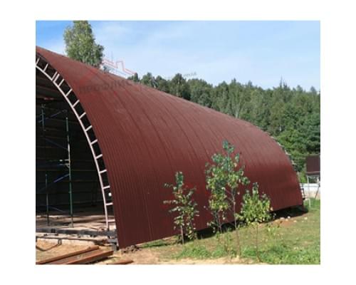 Профнастил НС35ПГ-0.45, Ширина-1000, Полиэстер RAL3009