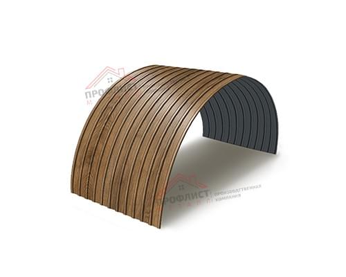 Профнастил С10ПГ-1160-0.5 ECOSTEEL Античный дуб Профнастил С10ПГ-1160-0.5 ECOSTEEL Античный дуб