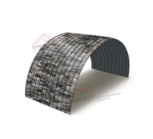 Профнастил С10ПГ-1160-0.5 ECOSTEEL Белый Камень