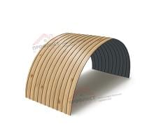 Профнастил С10ПГ-1160-0.5 ECOSTEEL_MA Сосна