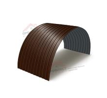 Профнастил С10ПГ-1160-0.5 ECOSTEEL Темное дерево