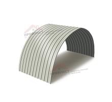 Профнастил СС10ПГ-1160-0.5 Norman RAL9002