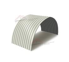 Профнастил СС10ПГ-1160-0.5 Пластизол RAL9010