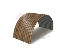Профнастил СС10ПГ-1160-0.5 ECOSTEEL Античный дуб