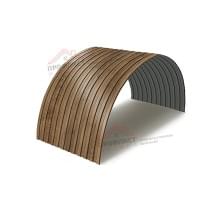Профнастил СС10ПГ-1160-0.5 ECOSTEEL Античный дуб Профнастил СС10ПГ-1160-0.5 ECOSTEEL Античный дуб