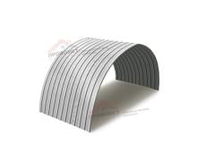 Профнастил СС10ПГ-1160-0.5 ECOSTEEL_MA Беленый Дуб