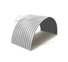 Профнастил СС10ПГ-1160-0.5 ECOSTEEL_MA Беленый Дуб