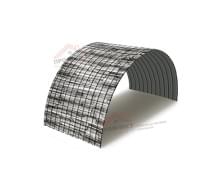Профнастил СС10ПГ-1160-0.5 ECOSTEEL Белый Плитняк