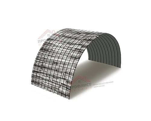 Профнастил СС10ПГ-1160-0.5 ECOSTEEL Белый Плитняк