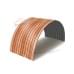 Профнастил СС10ПГ-1160-0.5 ECOSTEEL_T Кедр