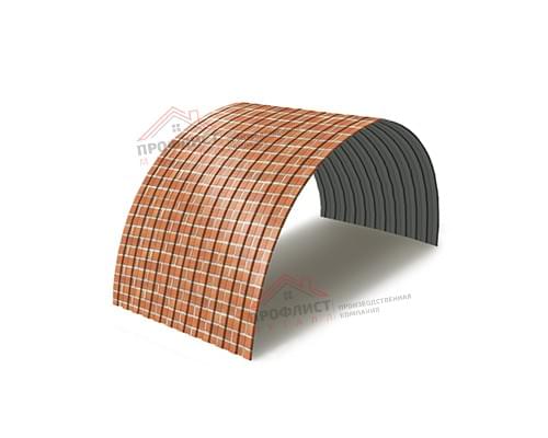 Профнастил СС10ПГ-1160-0.5 ECOSTEEL Кирпич Профнастил СС10ПГ-1160-0.5 ECOSTEEL Кирпич