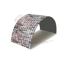 Профнастил СС10ПГ-1160-0.5 ECOSTEEL Кварцевый сланец Профнастил СС10ПГ-1160-0.5 ECOSTEEL Кварцевый сланец