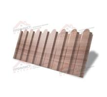 Профнастил фигурный С20 - 0,45 Окрас - А, Print Elite White Wood.