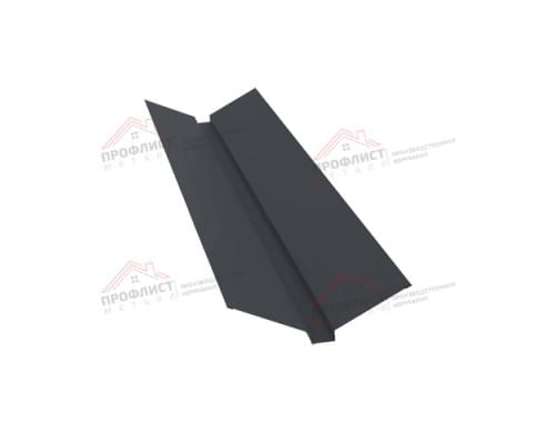 Планка ендовы верхней 115х30х115 0,5 Satin с пленкой Планка ендовы верхней 115х30х115 0,5 Satin с пленкой