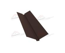 Планка ендовы верхней 115х30х115 0,5 Quarzit Pro Matt