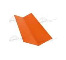 Планка ендовы верхней 145х145 0,5 Satin с пленкой Планка ендовы верхней 145х145 0,5 Satin с пленкой