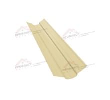 Планка ендовы верхней фигурной 100x100 0,5 Velur