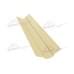 Планка ендовы верхней фигурной 150x150 0,5 Quarzit lite