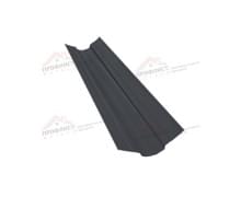 Планка ендовы верхней фигурной 100x100 0,5 GreenCoat Pural BT
