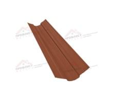 Планка ендовы верхней фигурной 150x150 0,5 GreenCoat Pural BT, matt