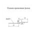 Планка крепежная фальц Optima 0,5 оцинкованный